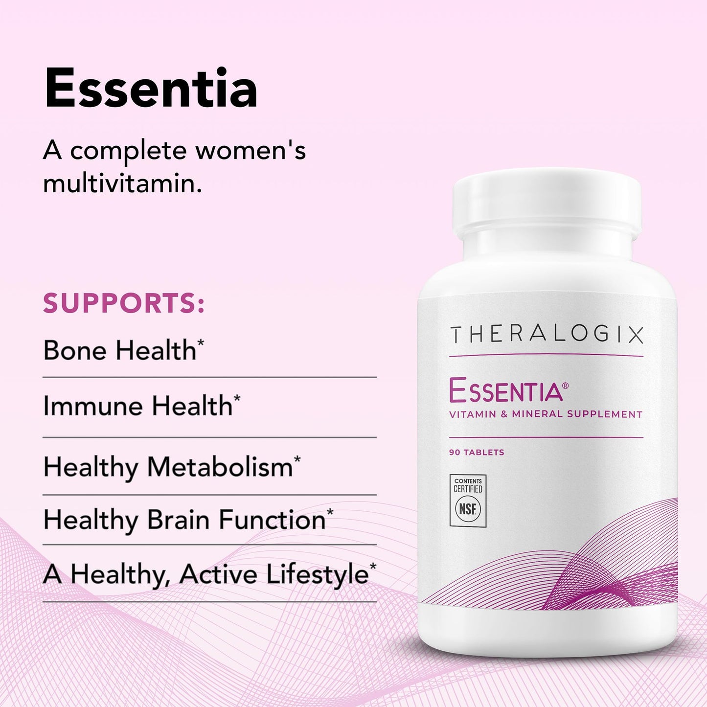 Theralogix Essentia Women's Multivitamin 90 Tablets