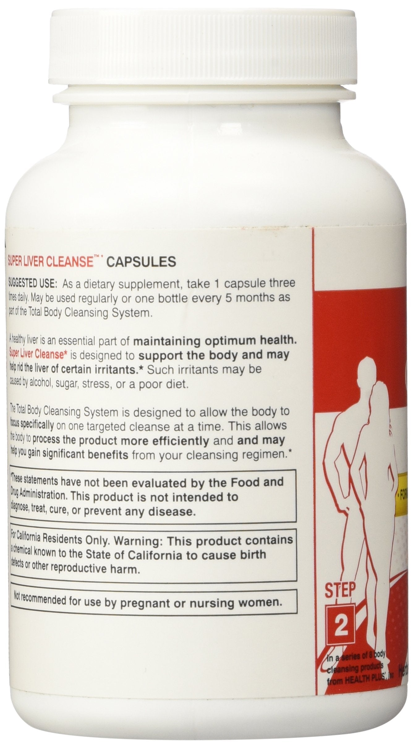 Health Plus Liver Cleanse Capsules, 90 Capsules
