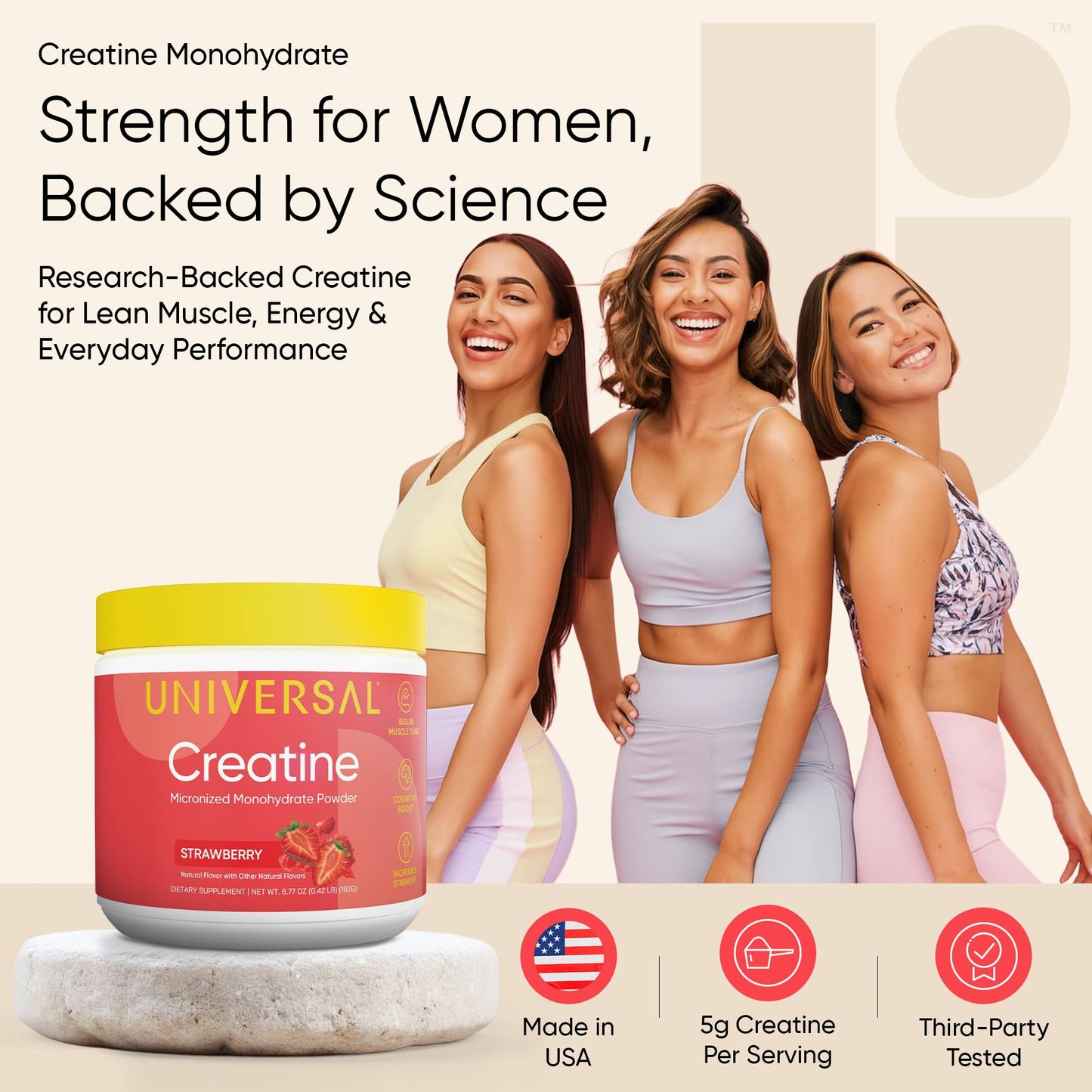 Universal U Creatine Monohydrate Powder 6.77 Ounce