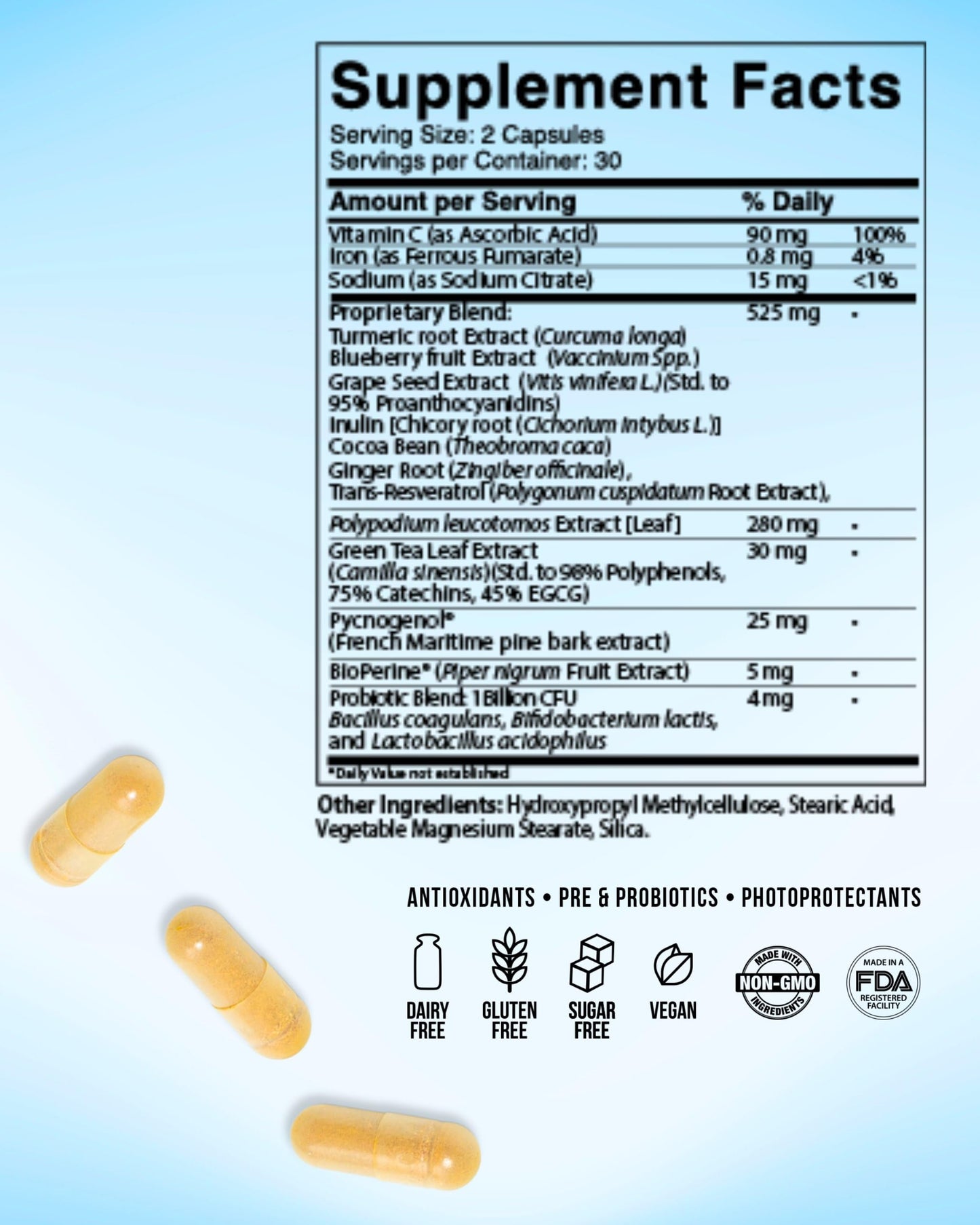 Inner Glow Age Defense Vitamins 60 Capsules