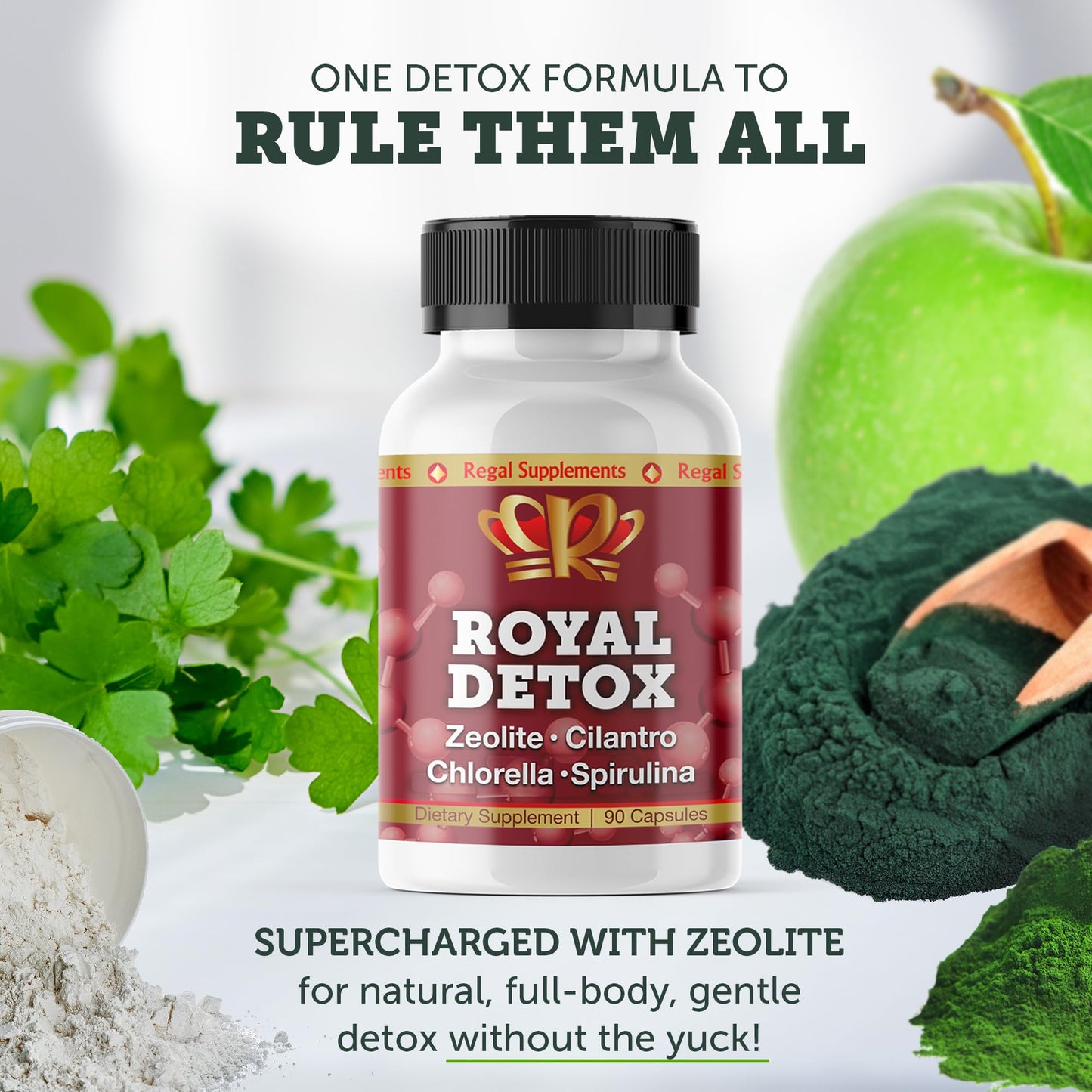 Zeo Health Royal Detox All-in-One Cleanse Capsule, 90 Capsules