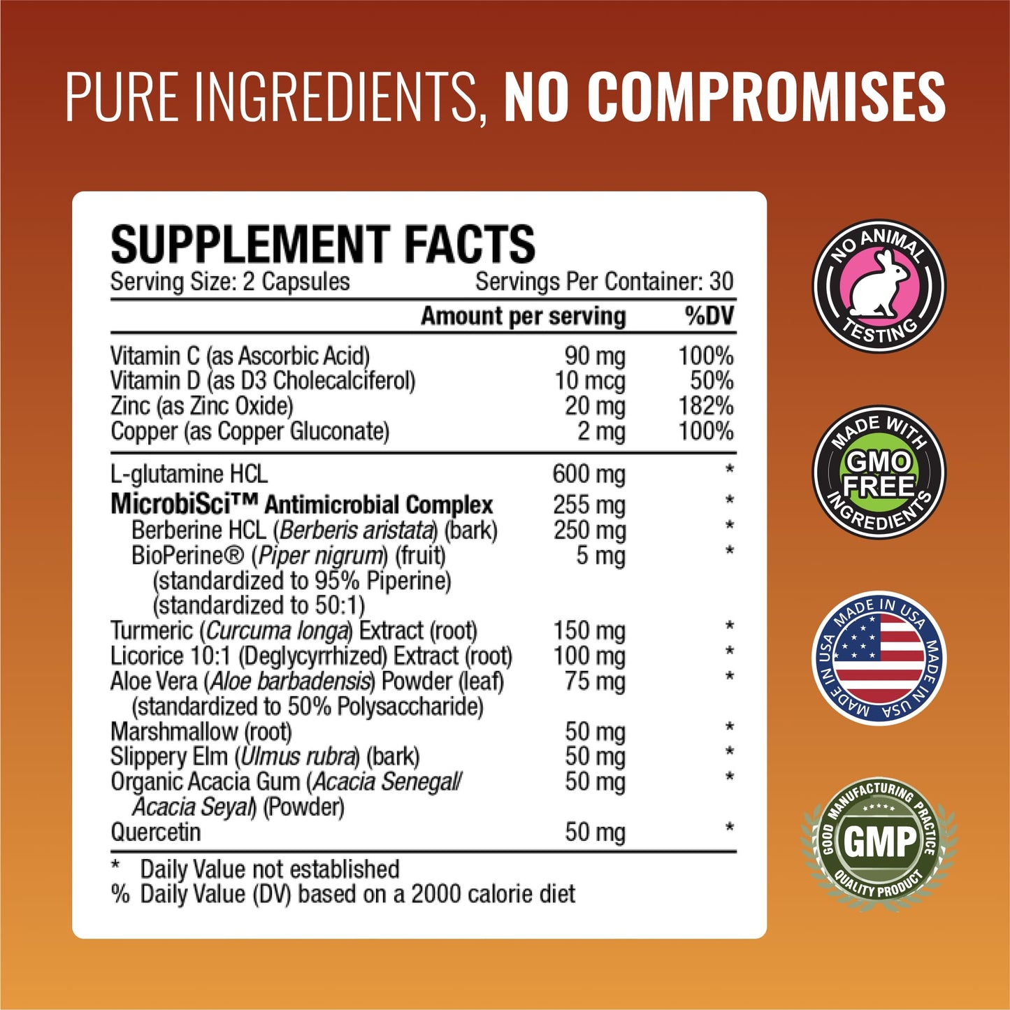 Approved Science Gutsyl Leaky Gut Capsules, 360 Capsules