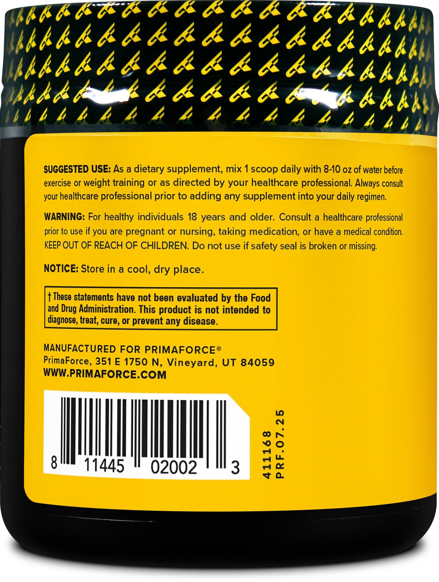 Primaforce AAKG Arginine Powder 8.8 Ounce