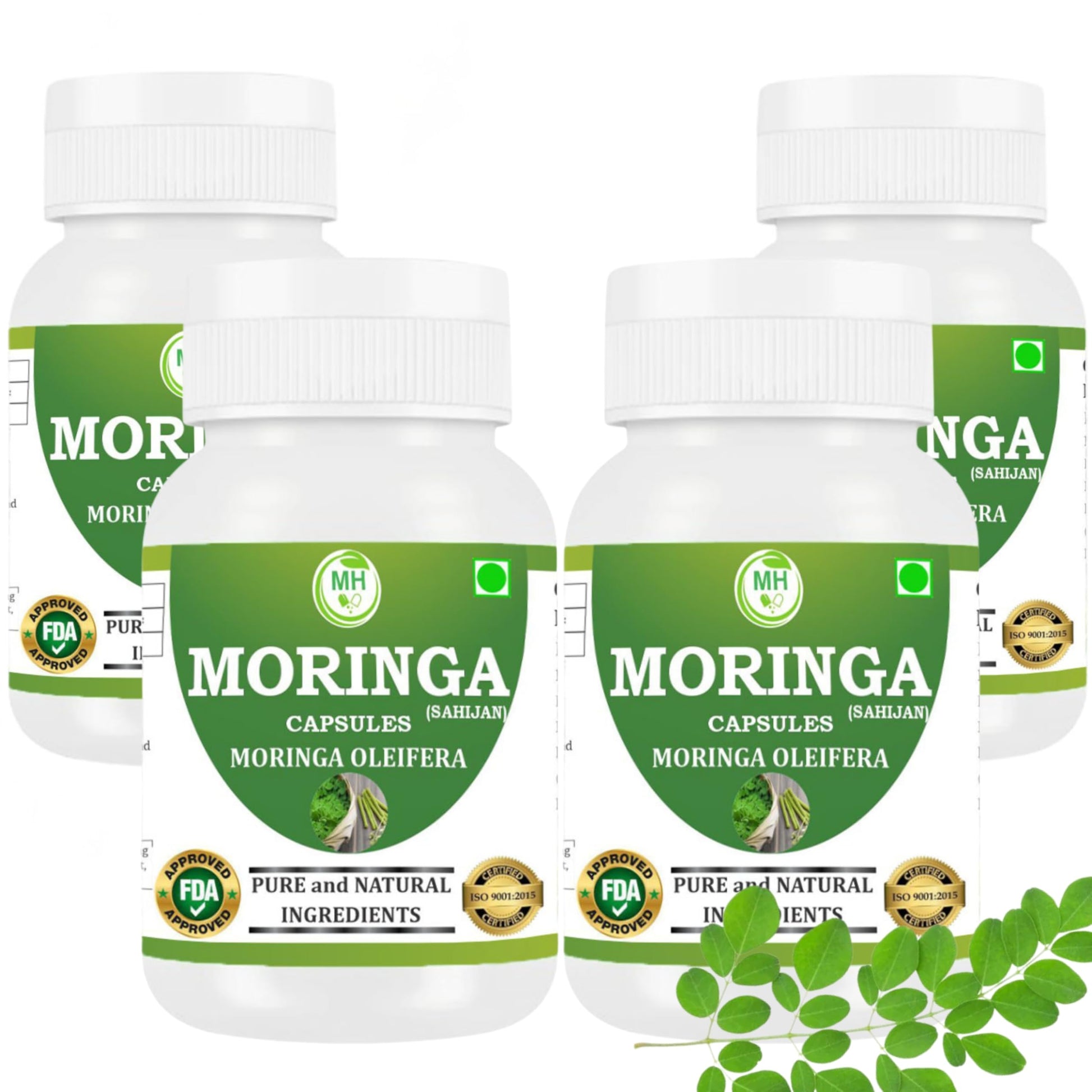 Morsan Healthcare Sarpgandha (Rauwolfia Serpentina) Veg Capsules, 60 Count