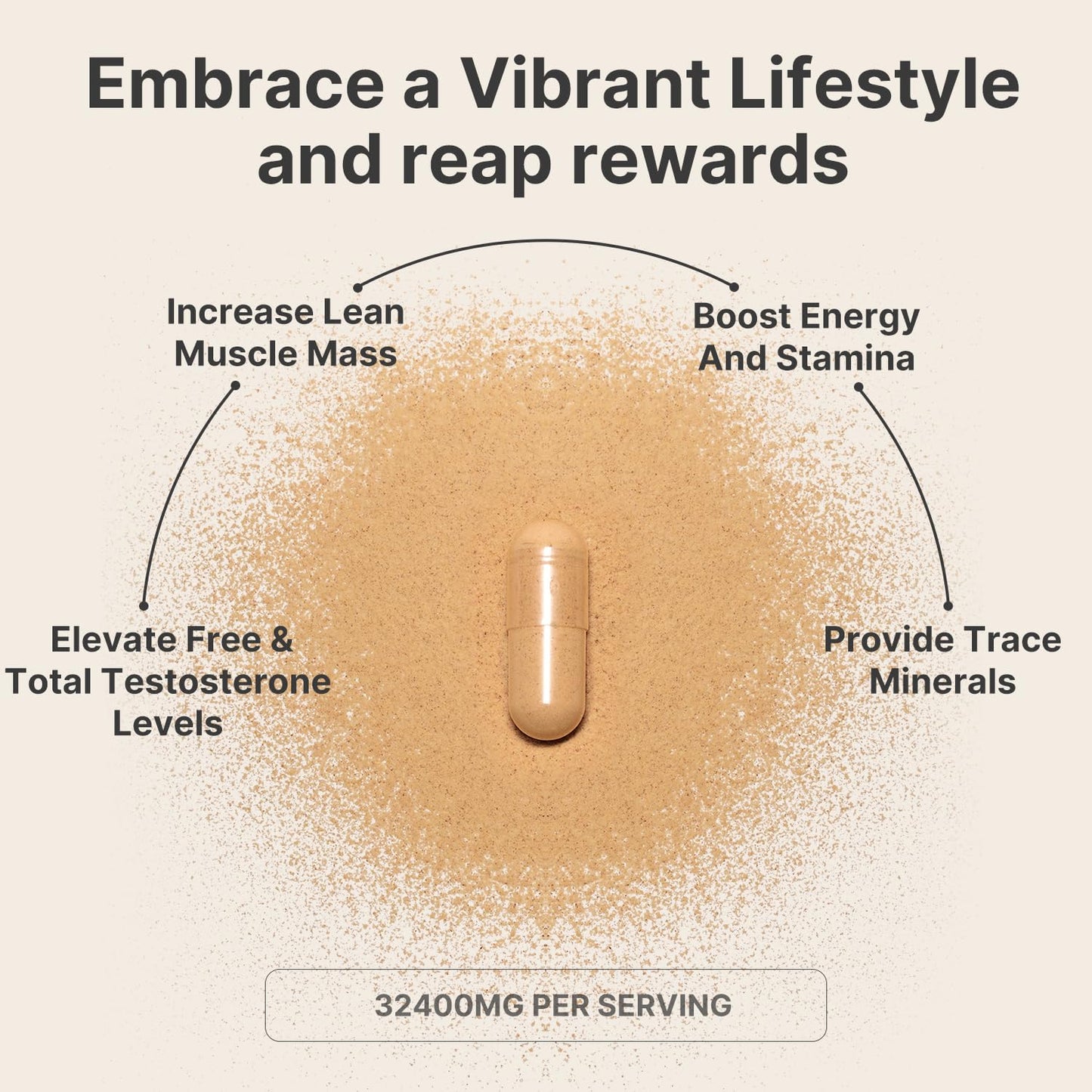 Leotri Ultra Strength T-Booster for Men Capsule, 90 Capsules