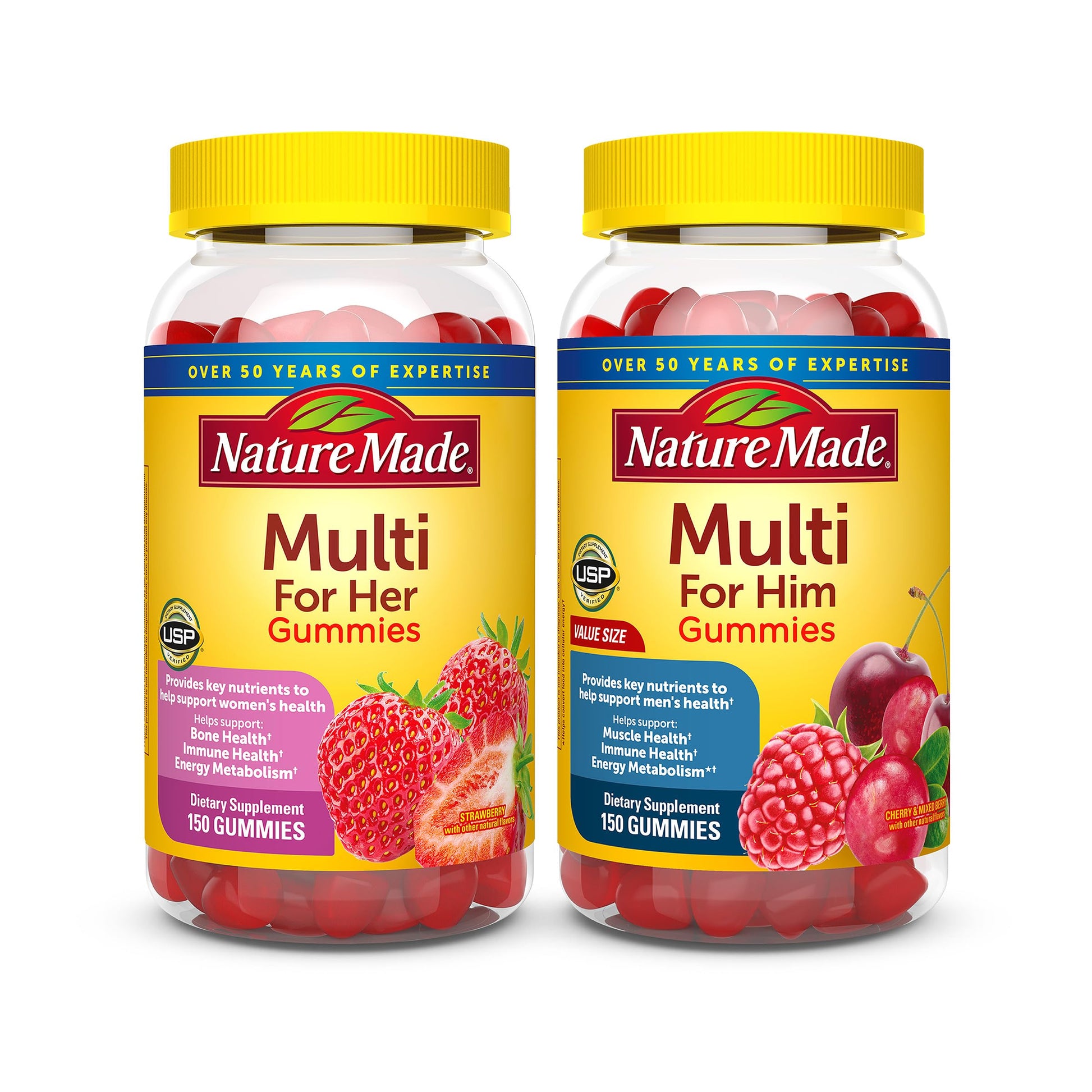 Nature Made Multivitamin Gummies 2 Bottles
