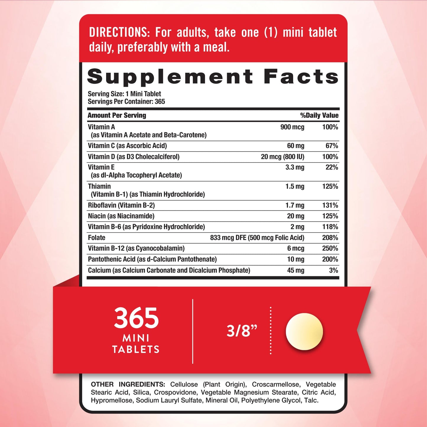 Nature's Truth One Daily Multivitamin for Men and Women Tablet 4 Count