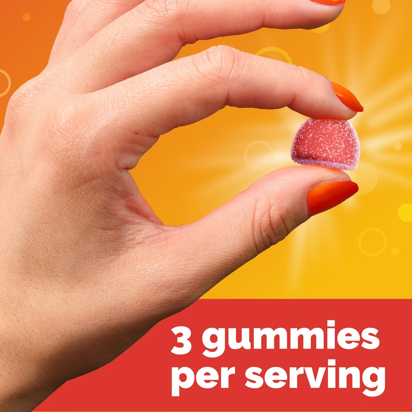 Emergen-C 750mg Vitamin C Gummies for Adults, 45 Count