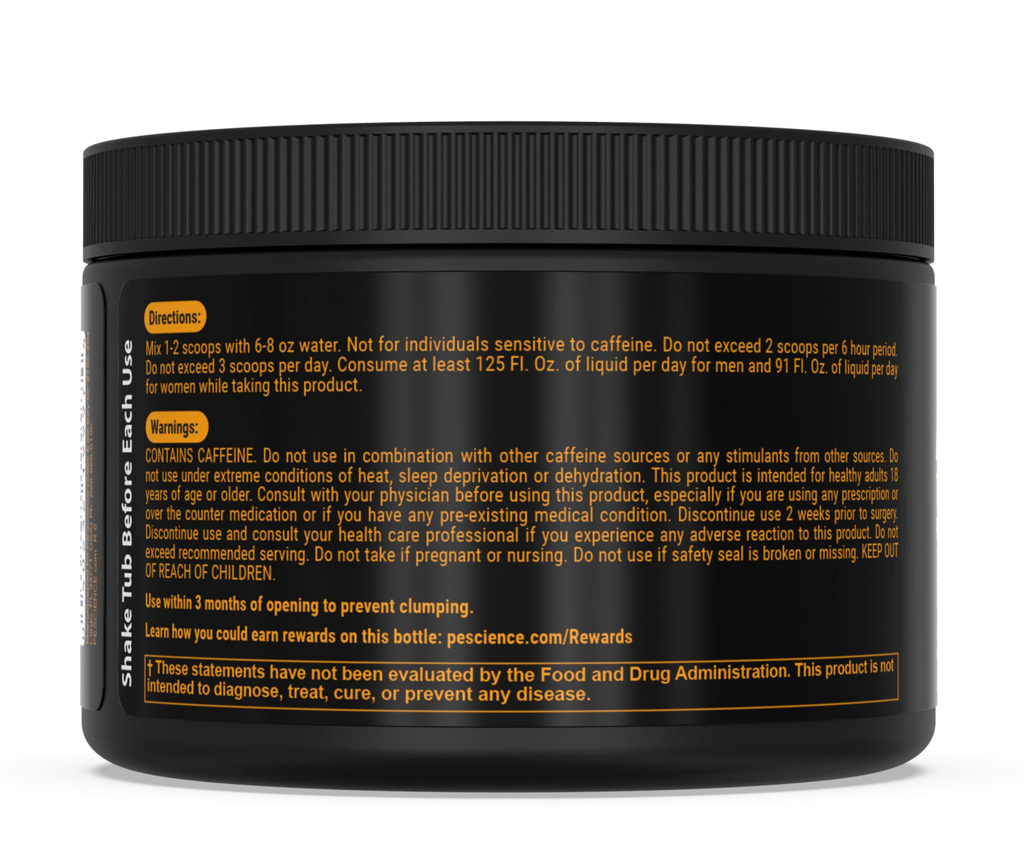 PEScience Alphamine Thermogenic Pre-Workout with L-Carnitine Raspberry Lemonade Powder 6.13 Ounce