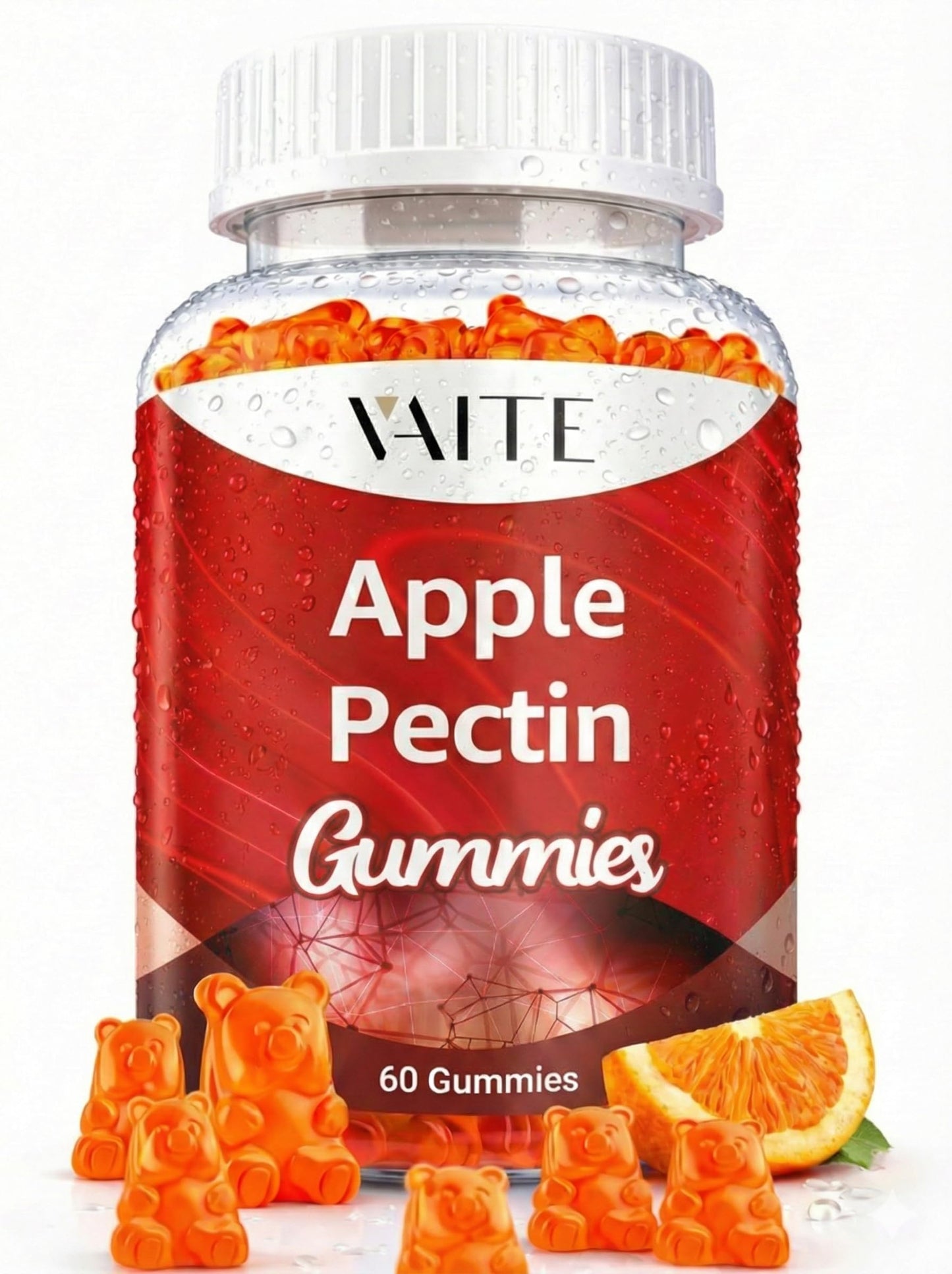 VAITE Apple Pectin Gummies 60 Count
