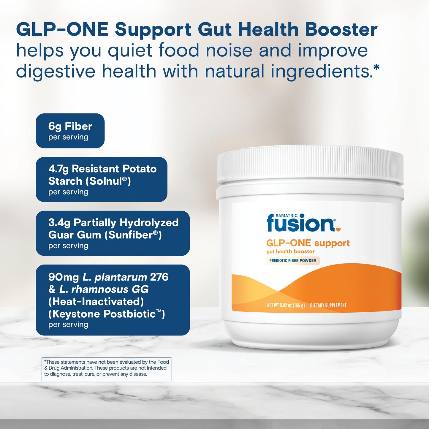 Bariatric Fusion GLP-1 Gut Health Booster Powder 5.82 Ounce