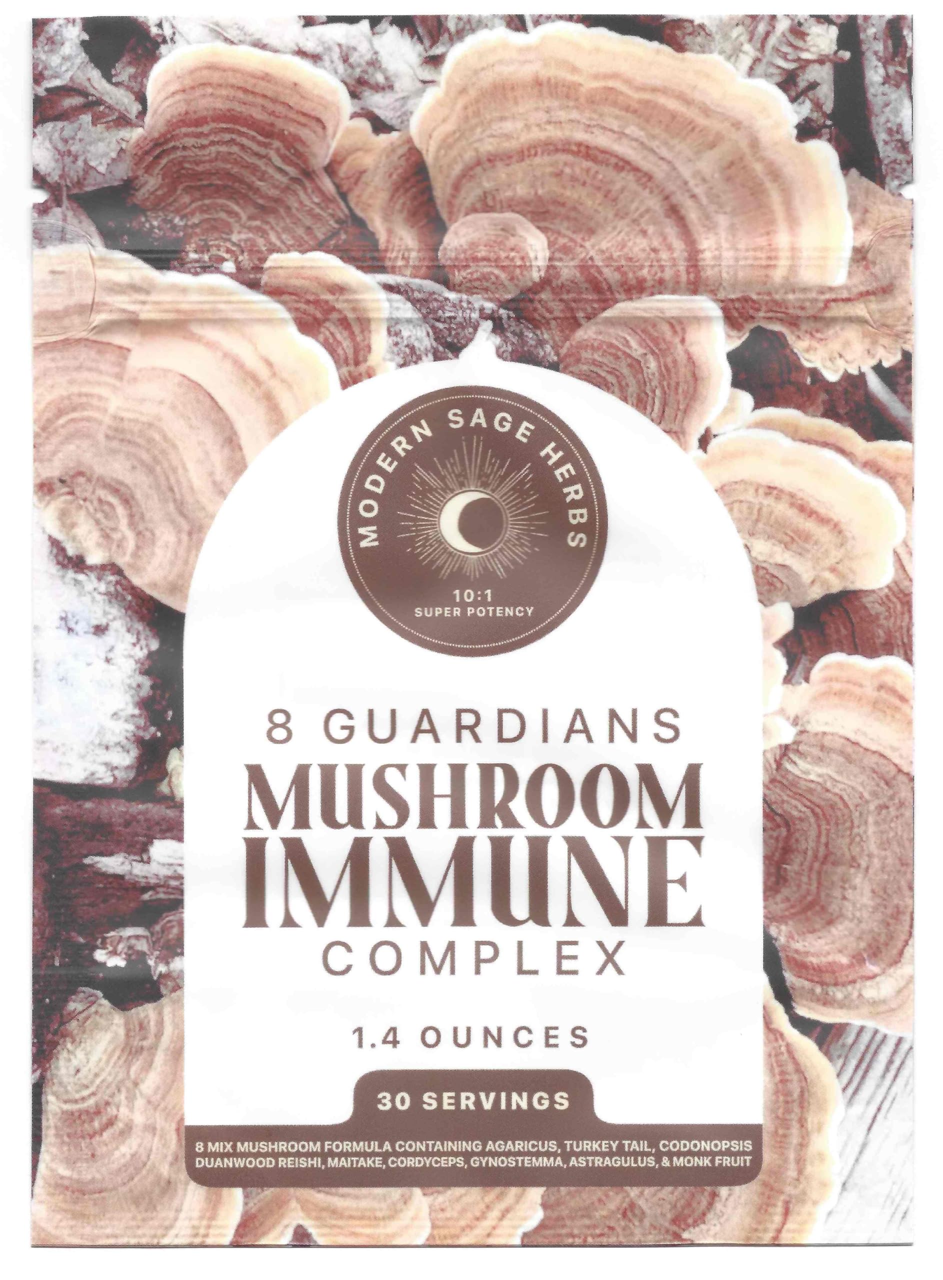 Modern Sage Herbs Mushroom & Herbal Blend Powder 1.4 oz