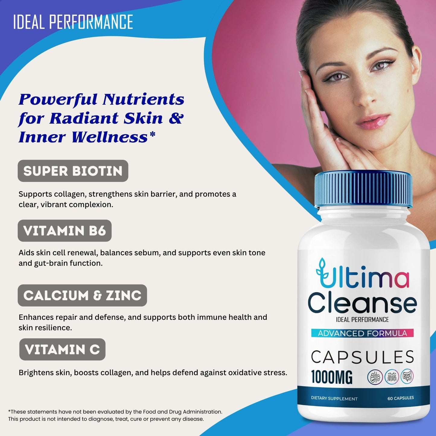 IDEAL PERFORMANCE Ultima Cleanse Capsule 300