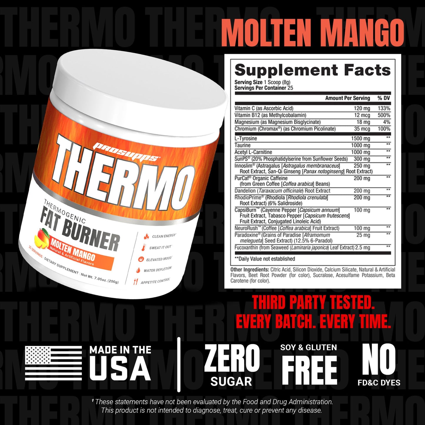 ProSupps Thermogenic Fat Burner Powder 7.05 Ounce