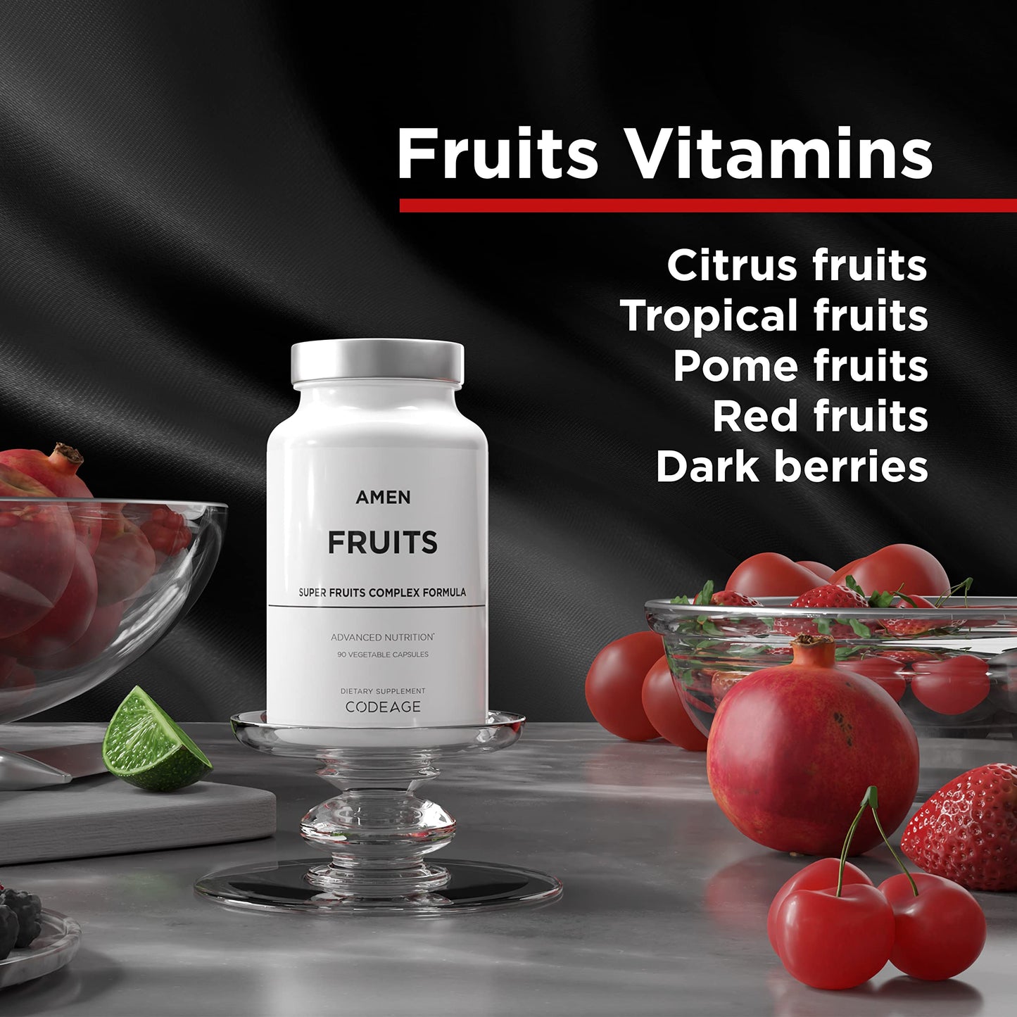 Amen Fruits Daily Multivitamin Capsule 90 Capsules