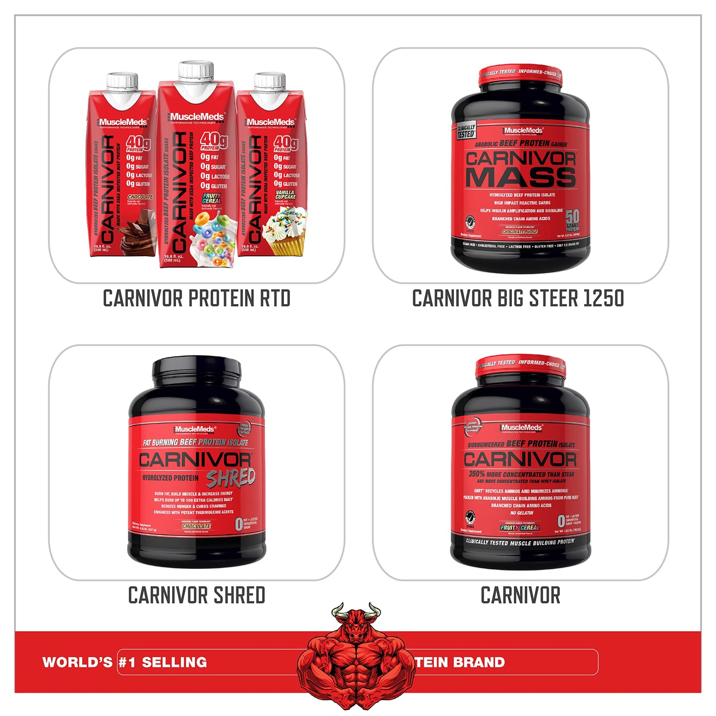 MuscleMeds Carnivor Beef Liver Capsules, 180 Capsules