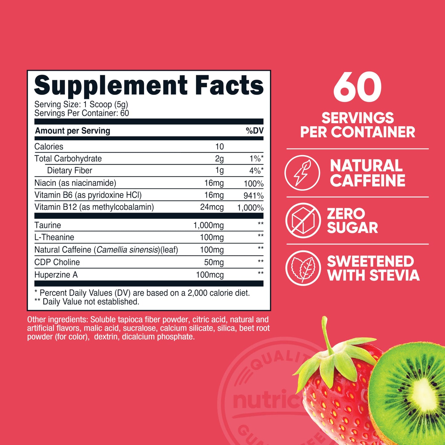 Nutricost Energy Complex Powder 10.7 oz