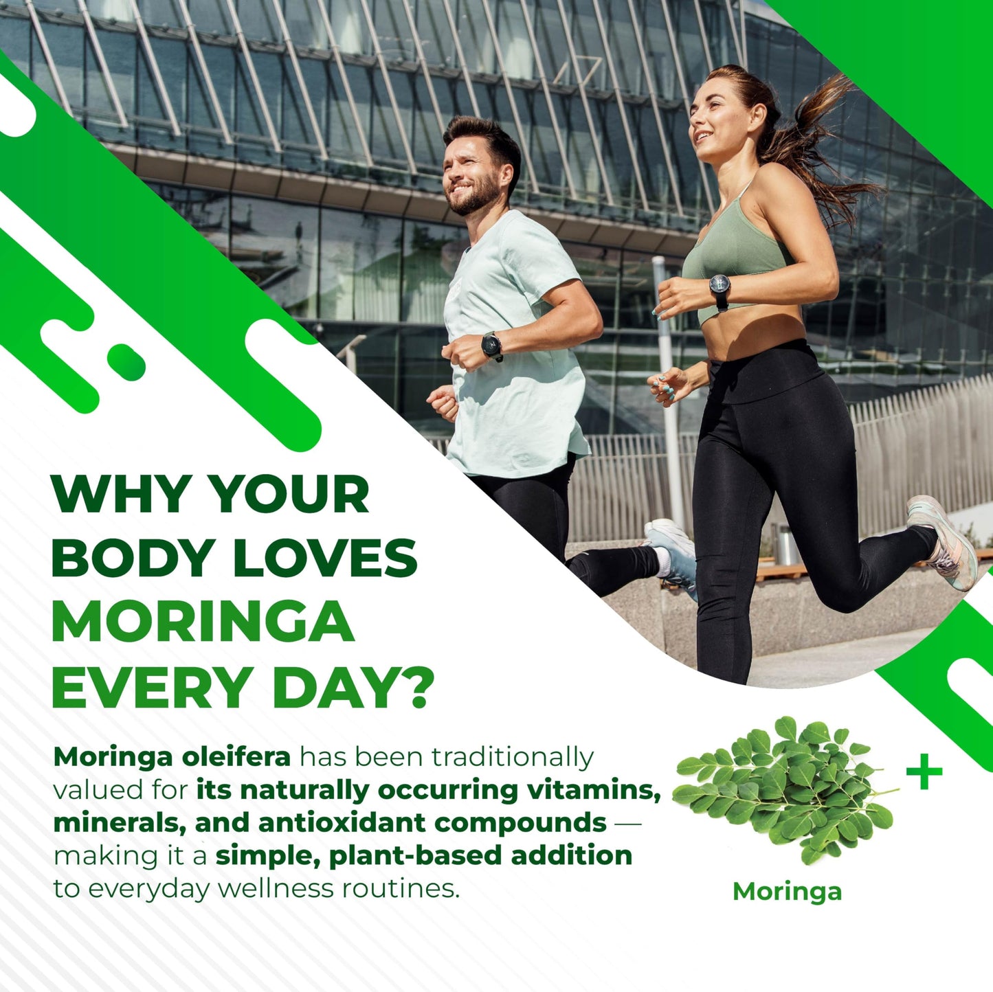 NURAFUSE Moringa 12-in-1 Supplement Capsule 150 Count