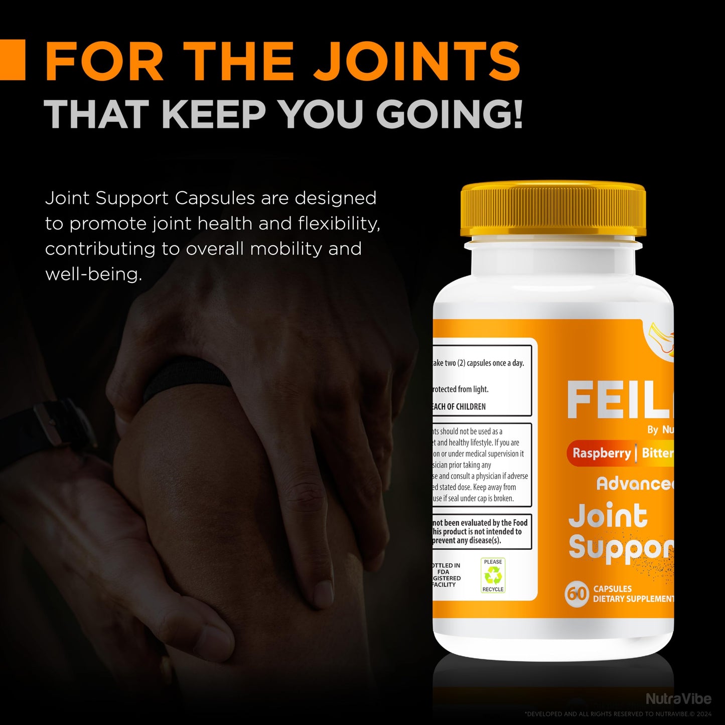 NutraVibe Feilaira Capsules, 60 Count