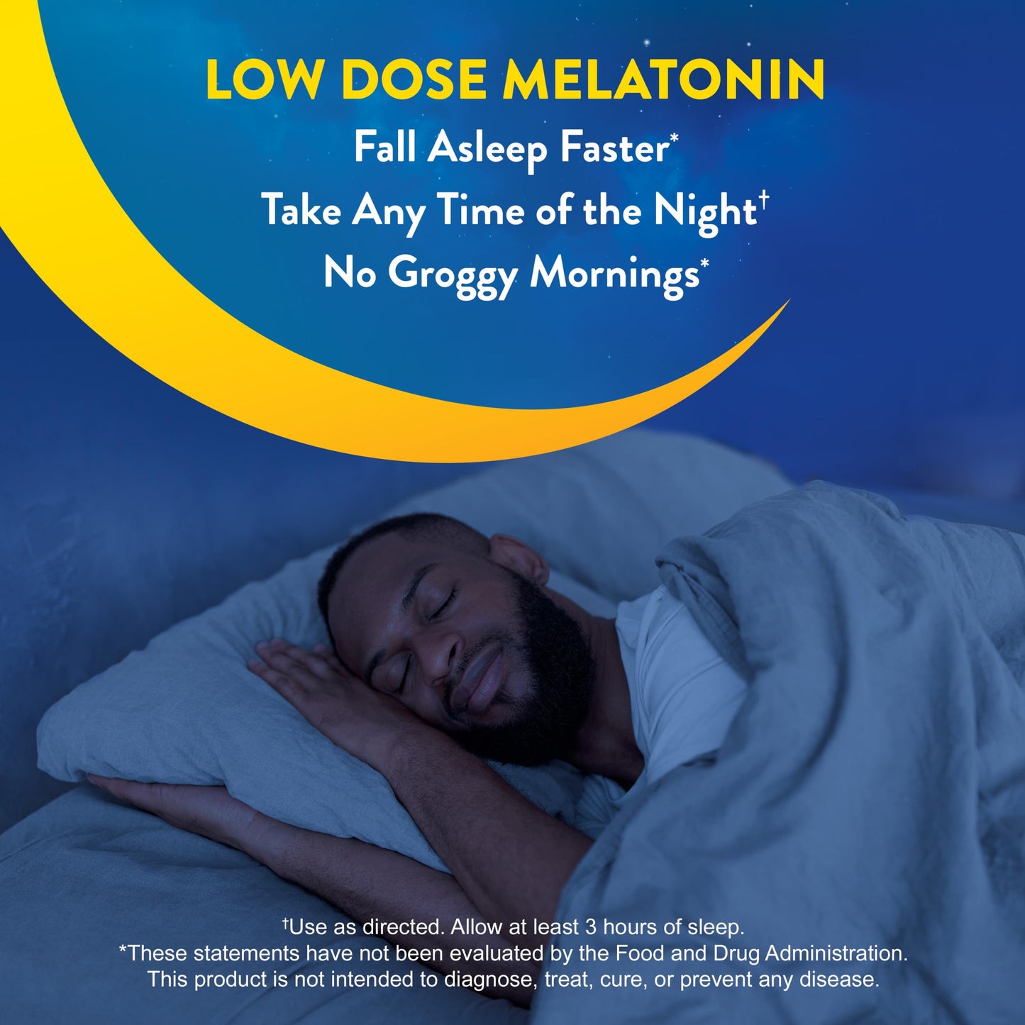 MidNite Back To Sleep Low Dose Melatonin 1.5 mg Sleep Aid Tablet, 60 Tablets