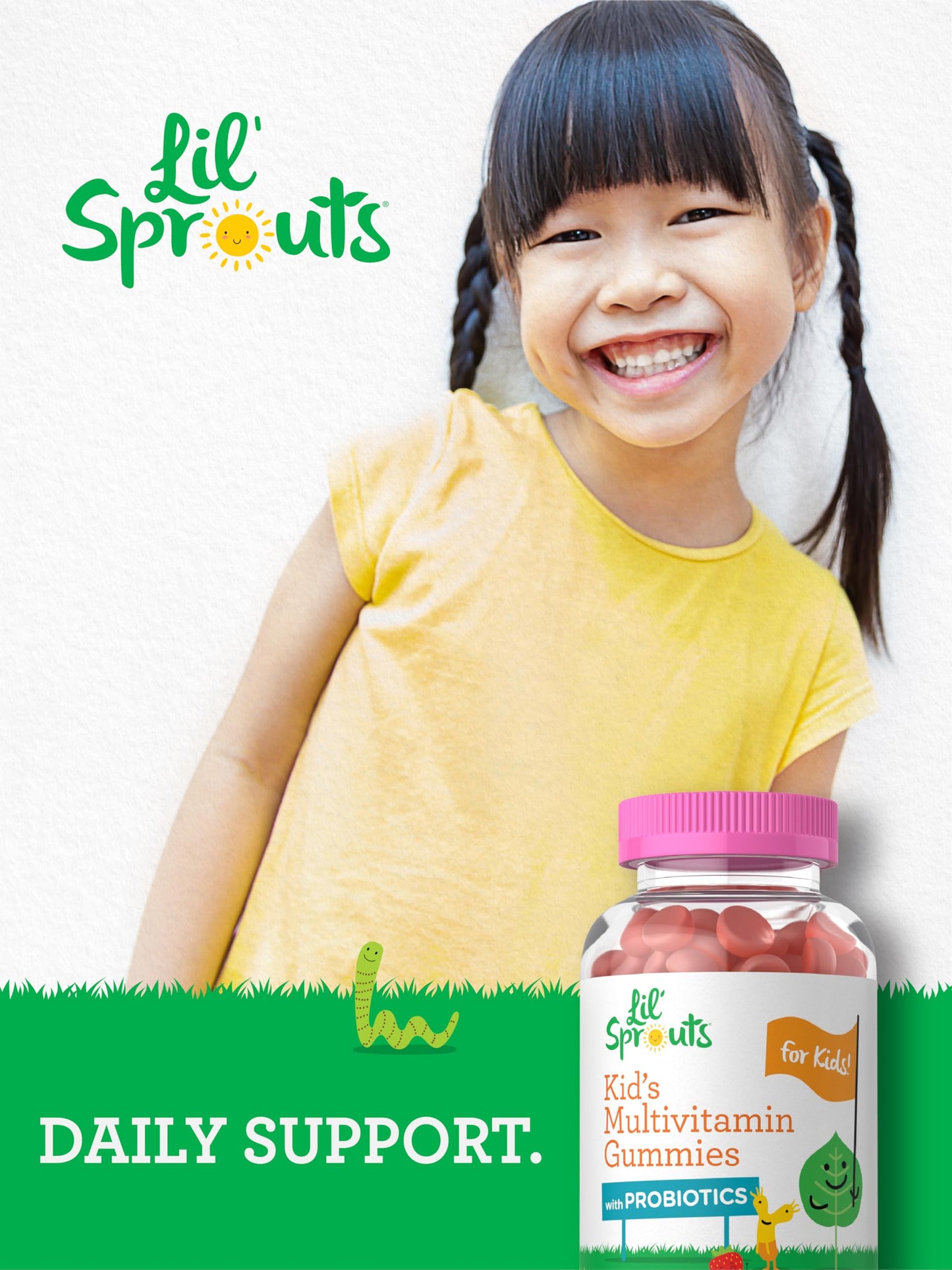 Carlyle Kids Multivitamin Gummies with Probiotics 60 Count