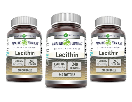 Amazing Nutrition Lecithin 1200 mg Softgel 720 Count