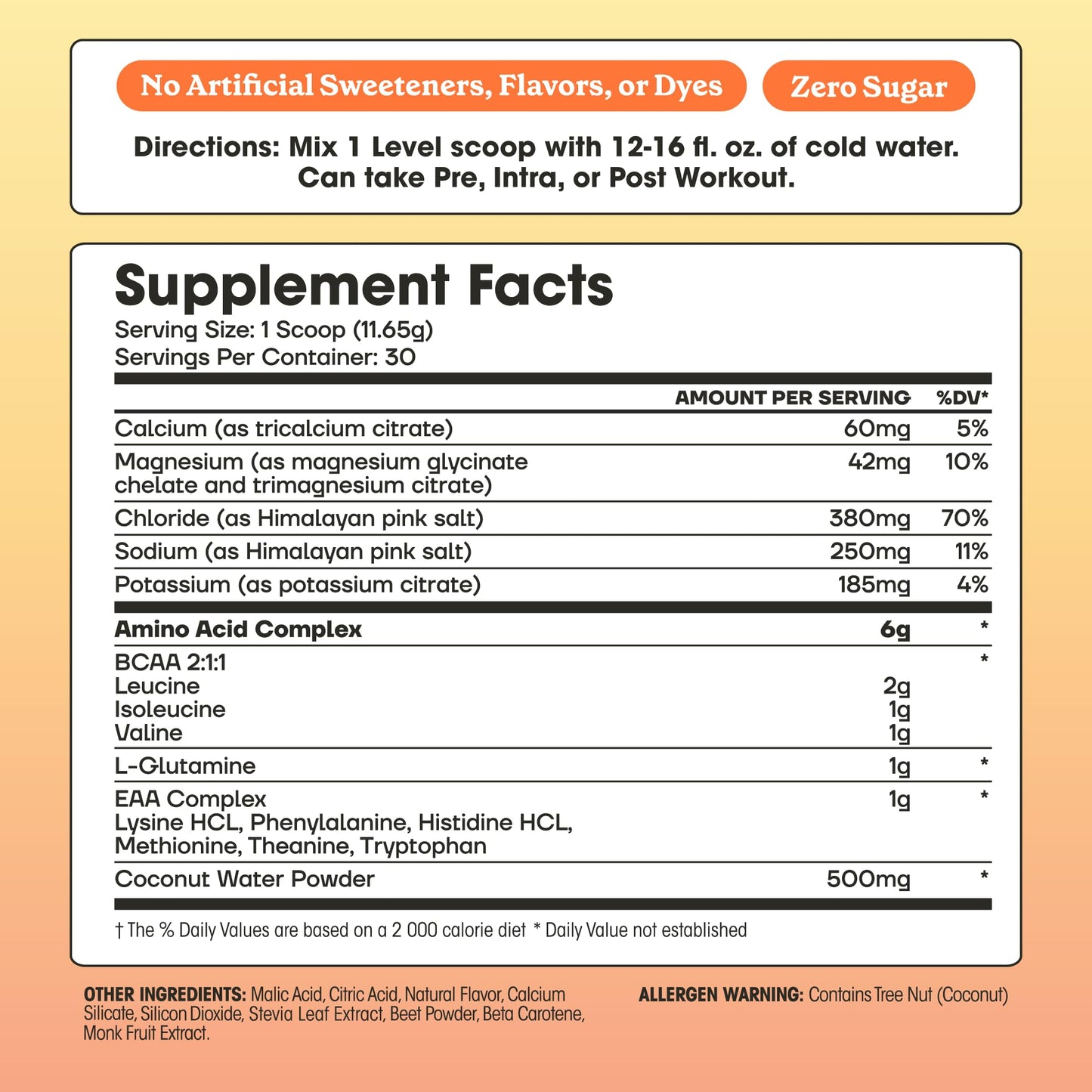 Fit & Lean Amino Hydration Powder, 12.1 Ounce