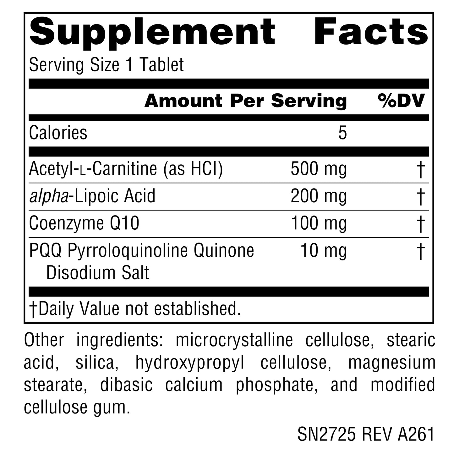 Source Naturals PQQ Healthy Aging, for Mitochondrial Energy & Brain Support, 10 mg, 60 Tablets