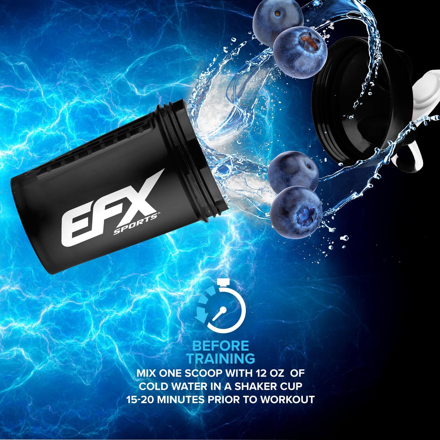 EFX Sports K-OTIC Pre Workout Powder 17.64 oz