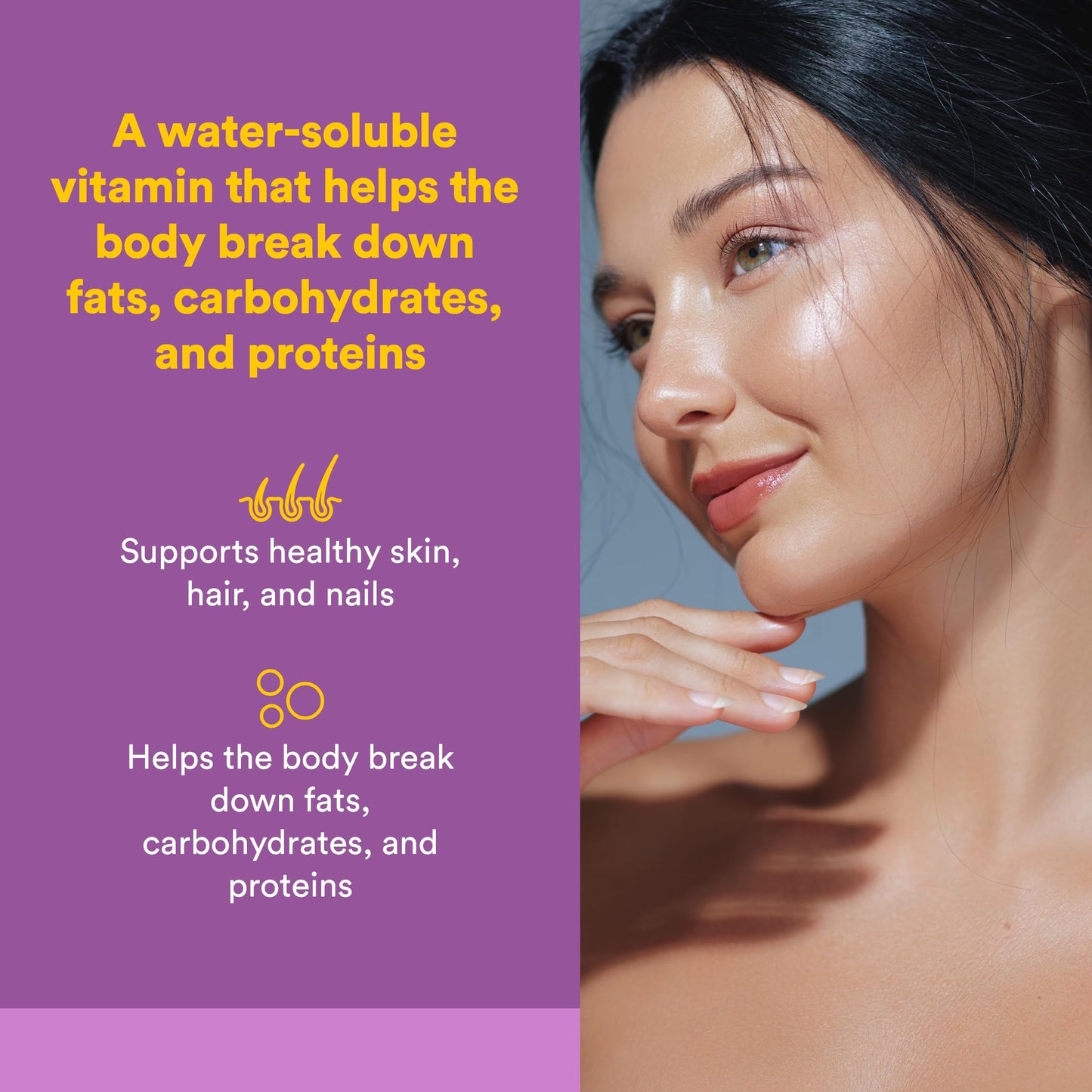 Natural Factors Biotin 10000Mcg Capsule, 60 Capsules