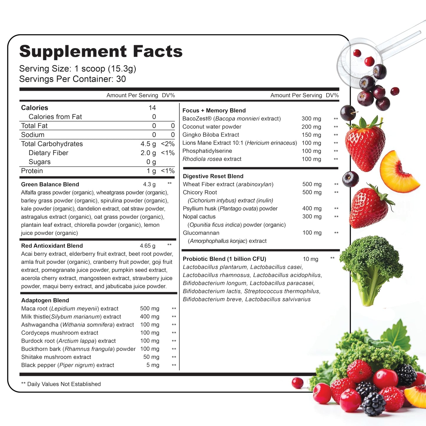 LIVELY VITAMIN CO Lively Greens w/Reds Powder 16.19 oz
