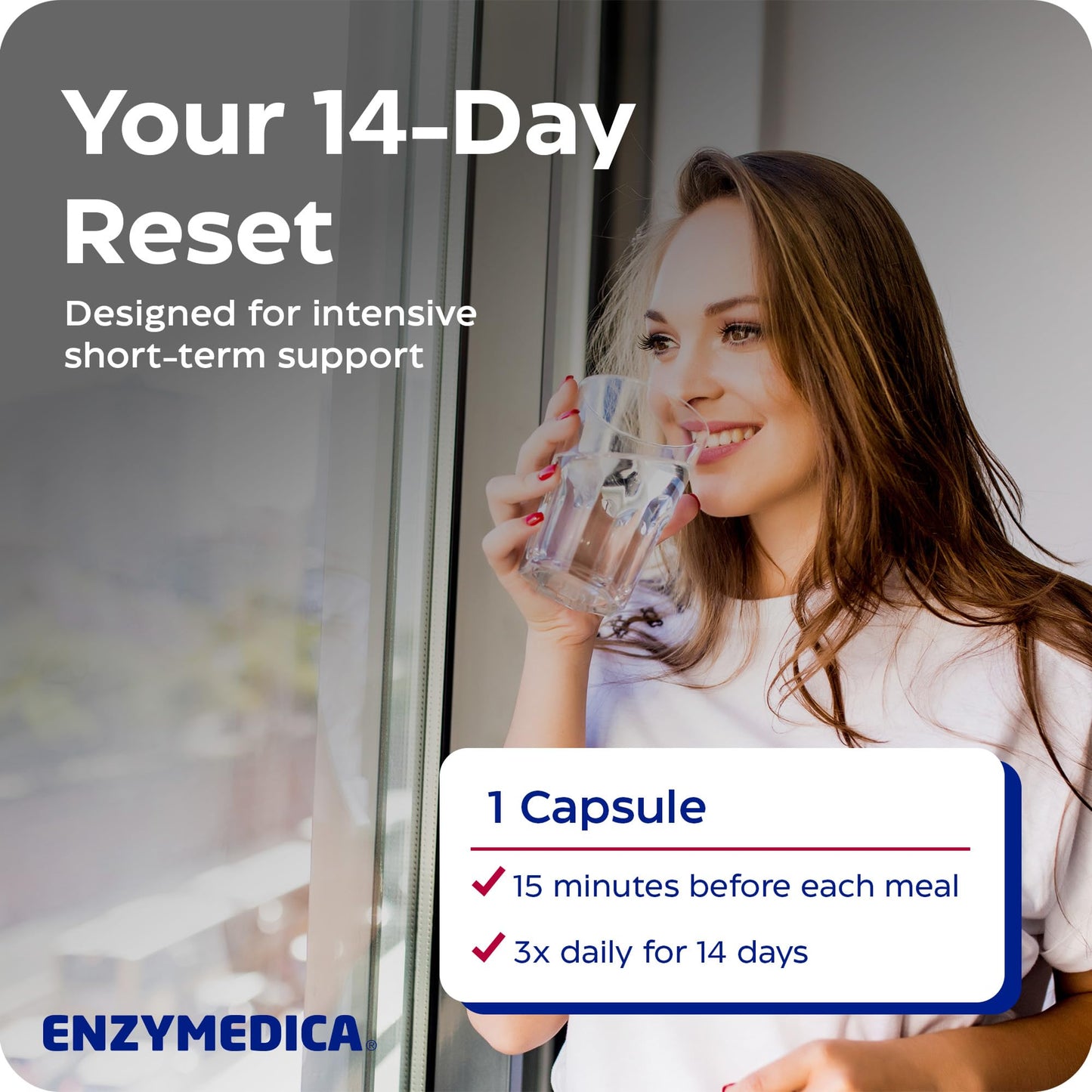 Enzymedica Candidase Extra Strength Capsules 42 Count