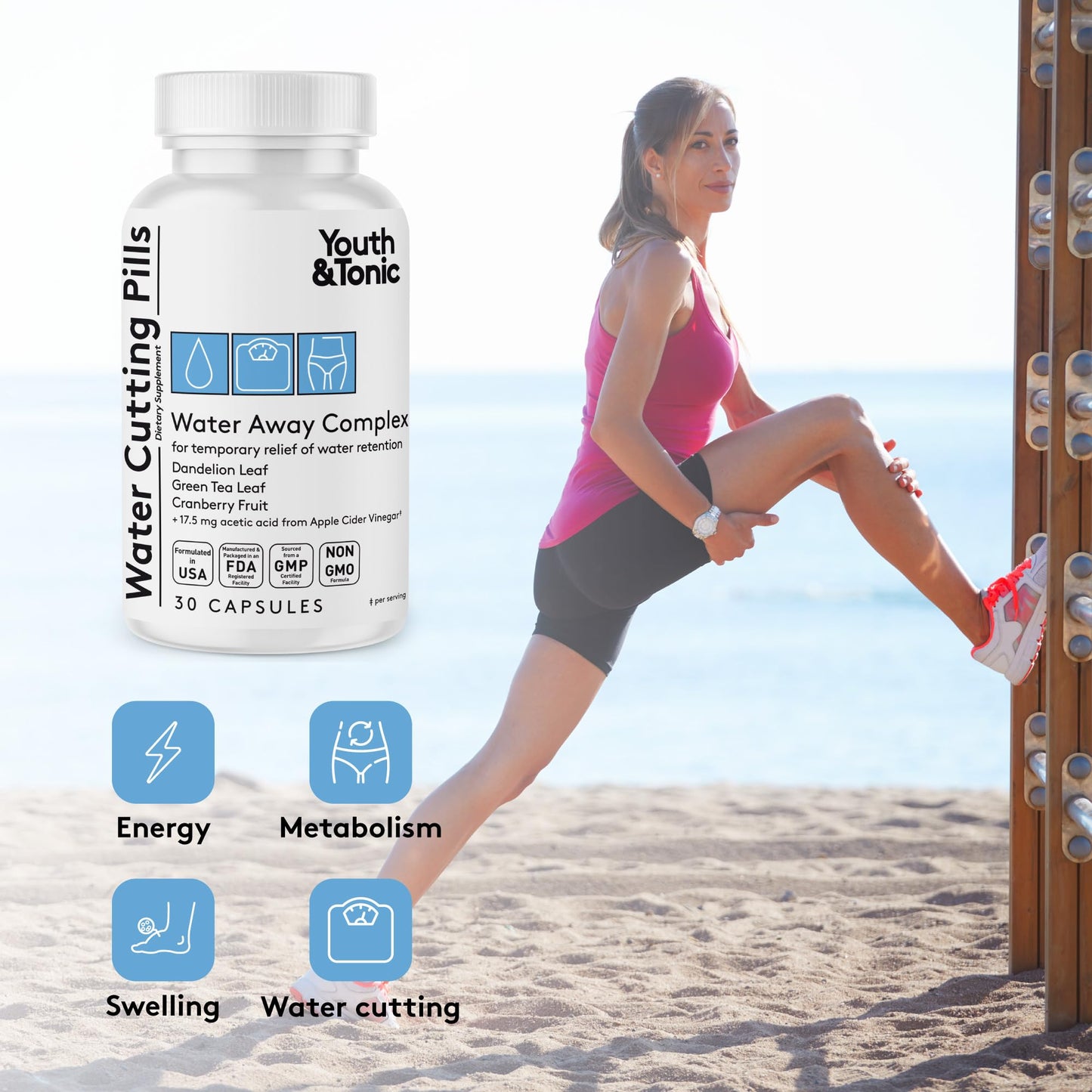 Youth & Tonic Water Cutting Pills Capsule 30 Capsules