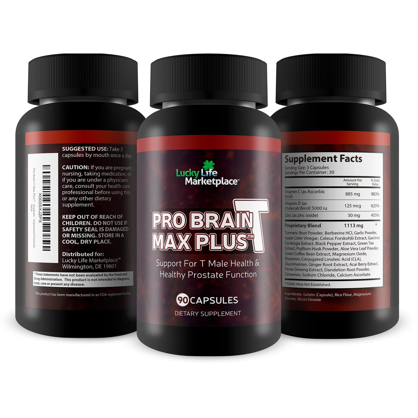 Generic Pro Brain-T Max Plus Capsule 1 Count