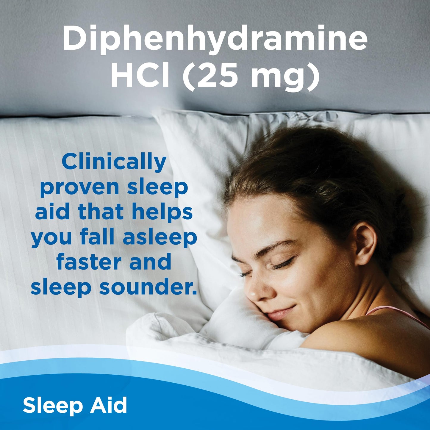 CalmCo Adult Sleep Aid Gummy Chewables – Nighttime Sleep Support with Diphenhydramine HCl 25 mg, Non-Habit Forming, Fantasy Fruit Flavor, 20 Count