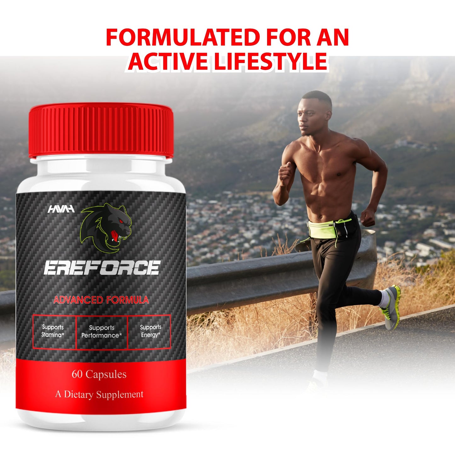Havah Ereforce Performance Support Supplement Formula Capsules, 300 Capsules