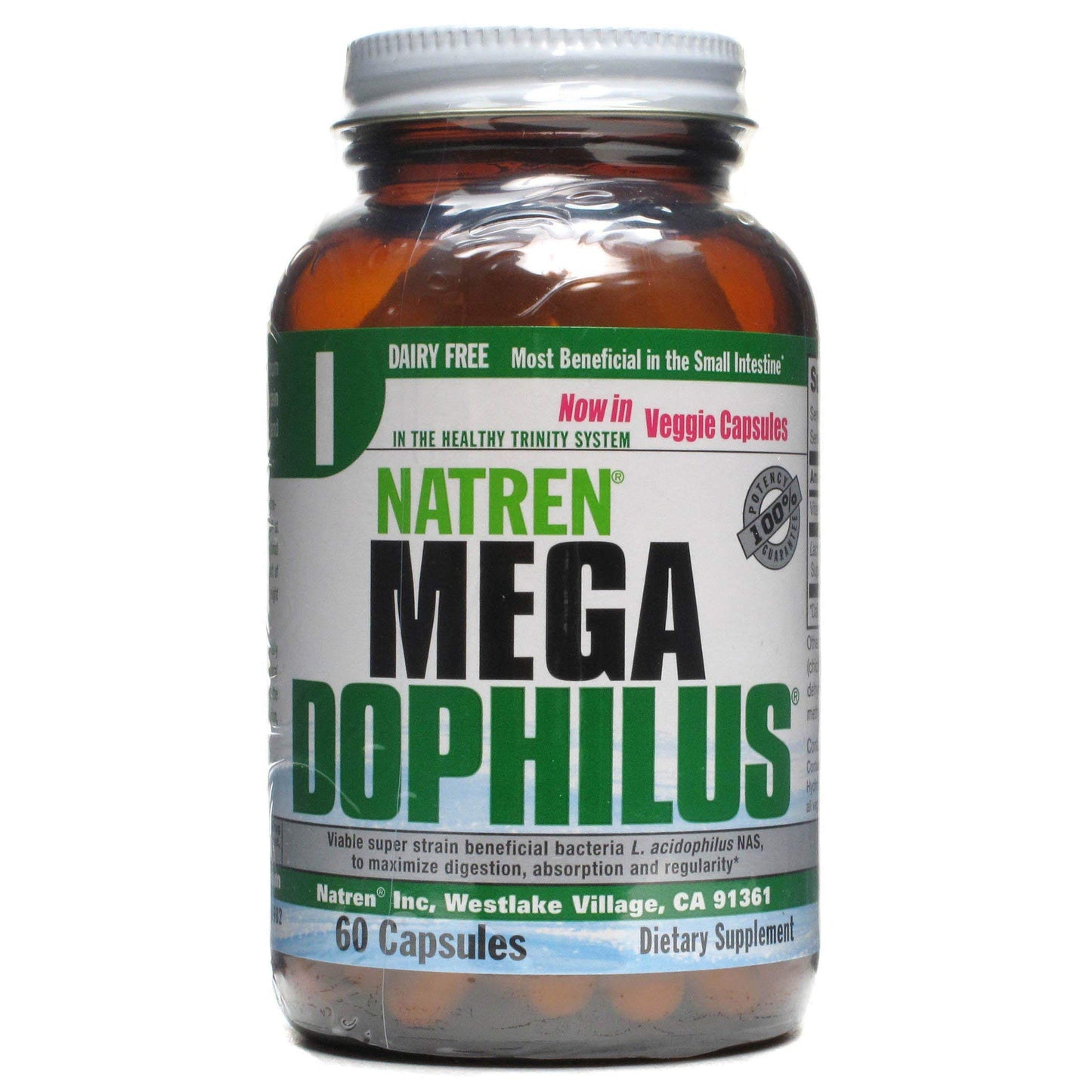 Natren Megadophilus Dairy Free 60 Capsules