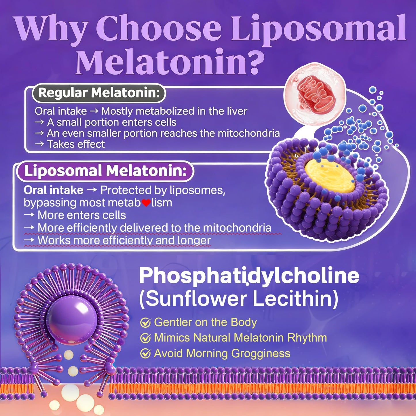NEVISS Liposomal Melatonin 30mg Gummy, 60 Count