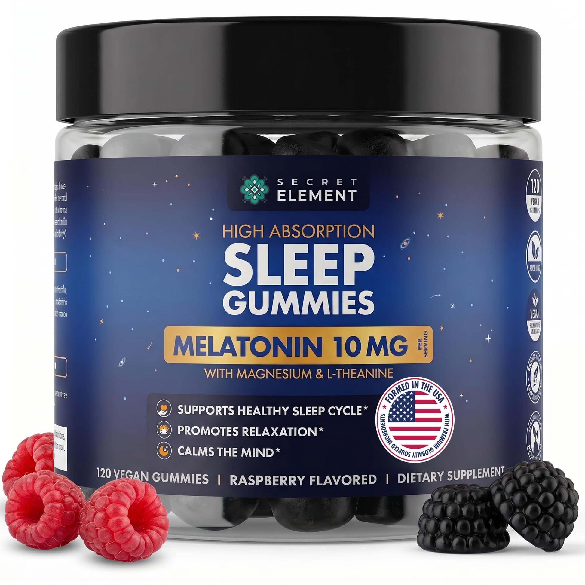 Secret Element Sleep Gummies 120 Gummies