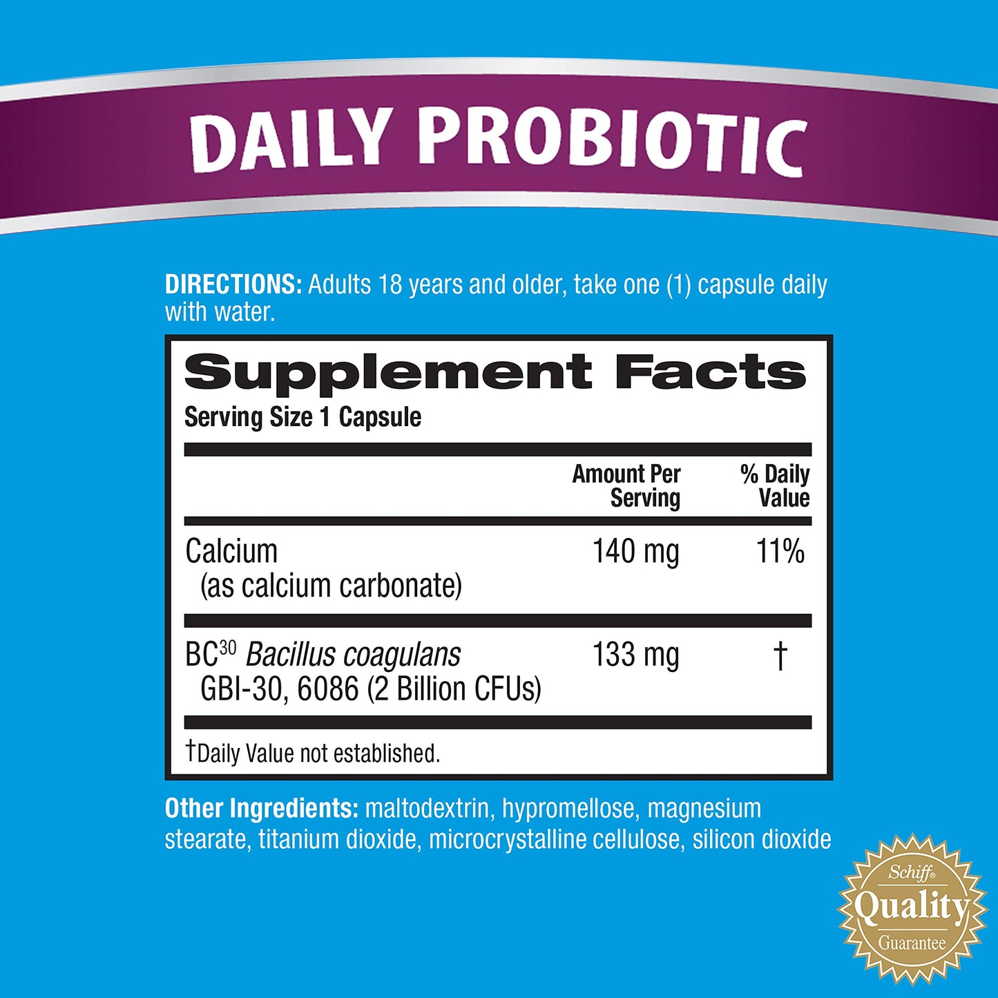 Digestive Advantage Intensive Bowel Support Probiotic Capsules 160 Count