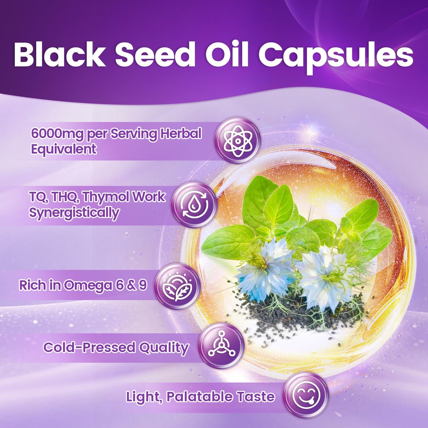 VivoNu Black Seed Oil Softgels 900 Count