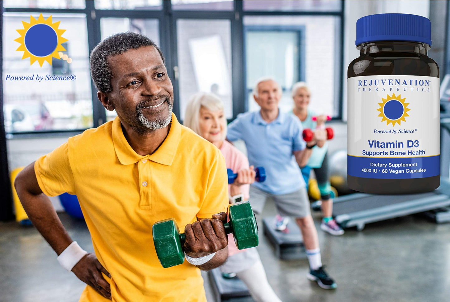 Rejuvenation Therapeutics Vitamin D3 4000IU Capsule, 60 Capsules