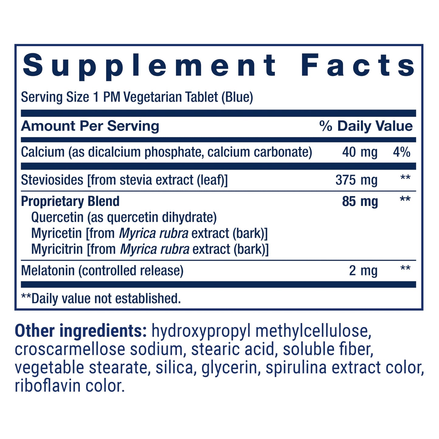 Life Extension Triple Action Blood Pressure & Heart Health Supplement with Quercetin, Stevia Extract & Melatonin Tablet, 60 Tablets