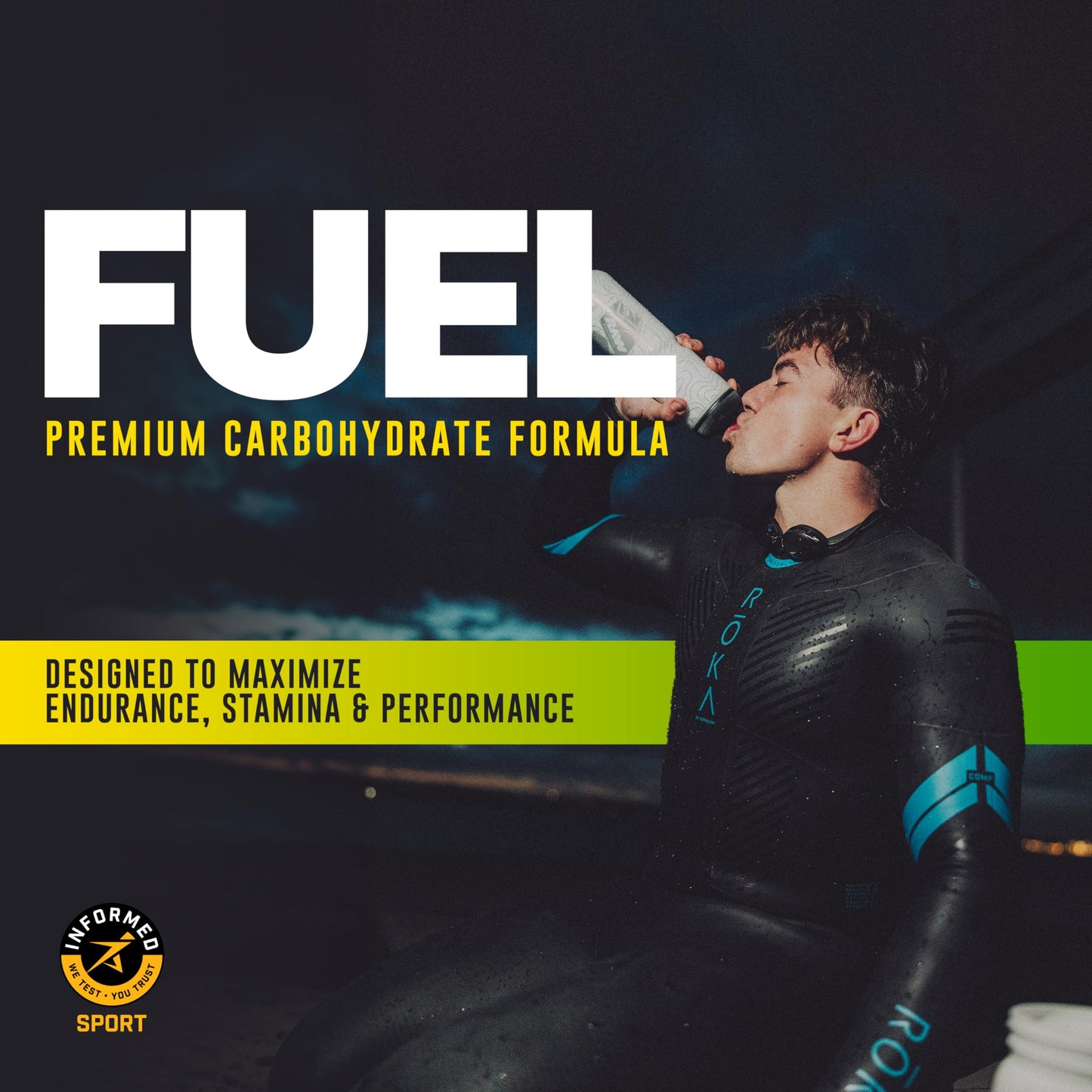 RAW Fuel Premium Endurance Supplement Powder, Orange, 57.28 oz