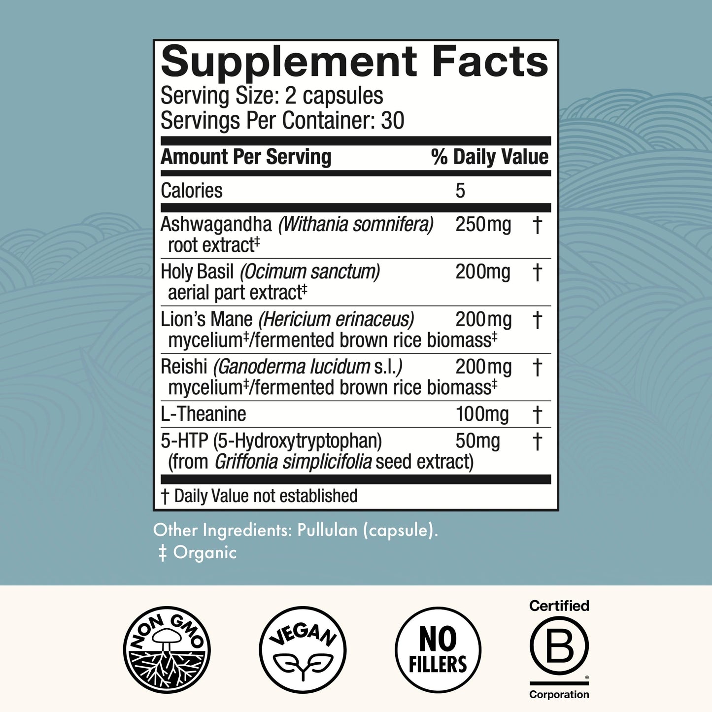 Host Defense MycoBenefits Mood Capsules 60 Count