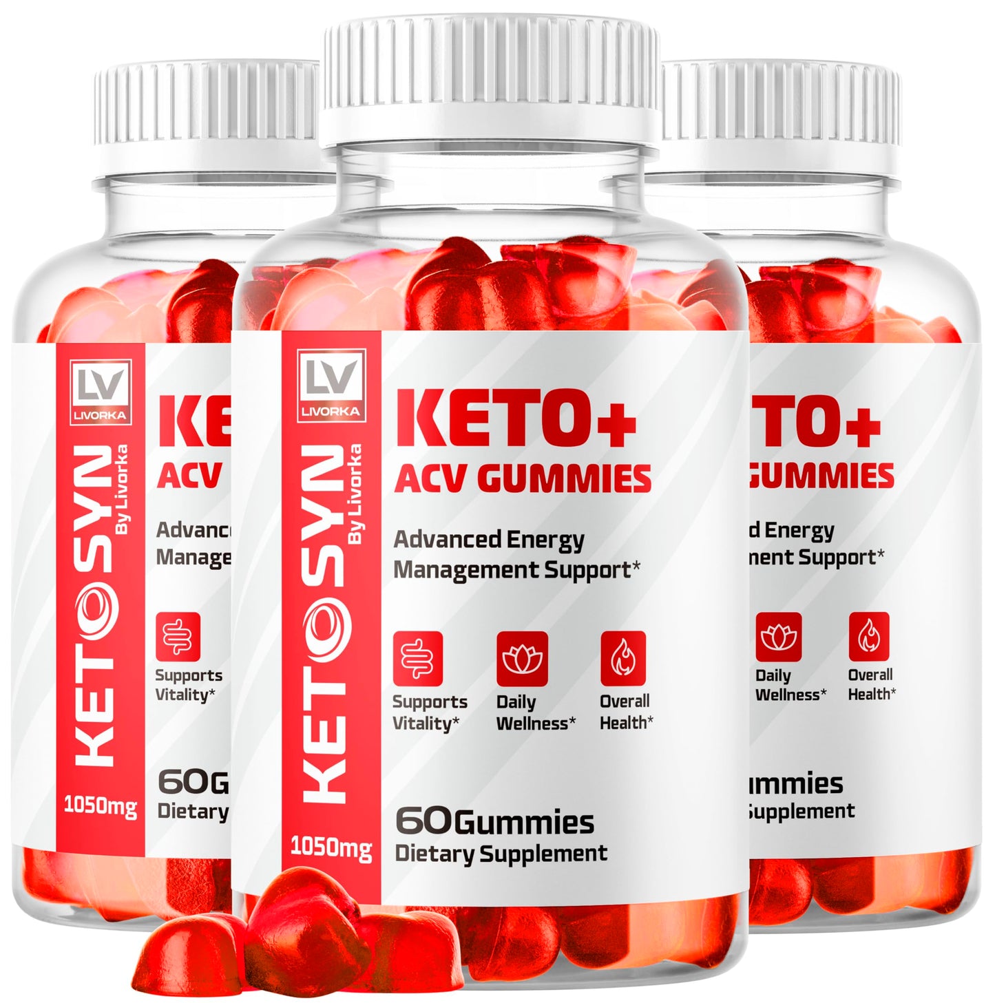 LIVORKA Ketosyn ACV Gummies Gummy 180
