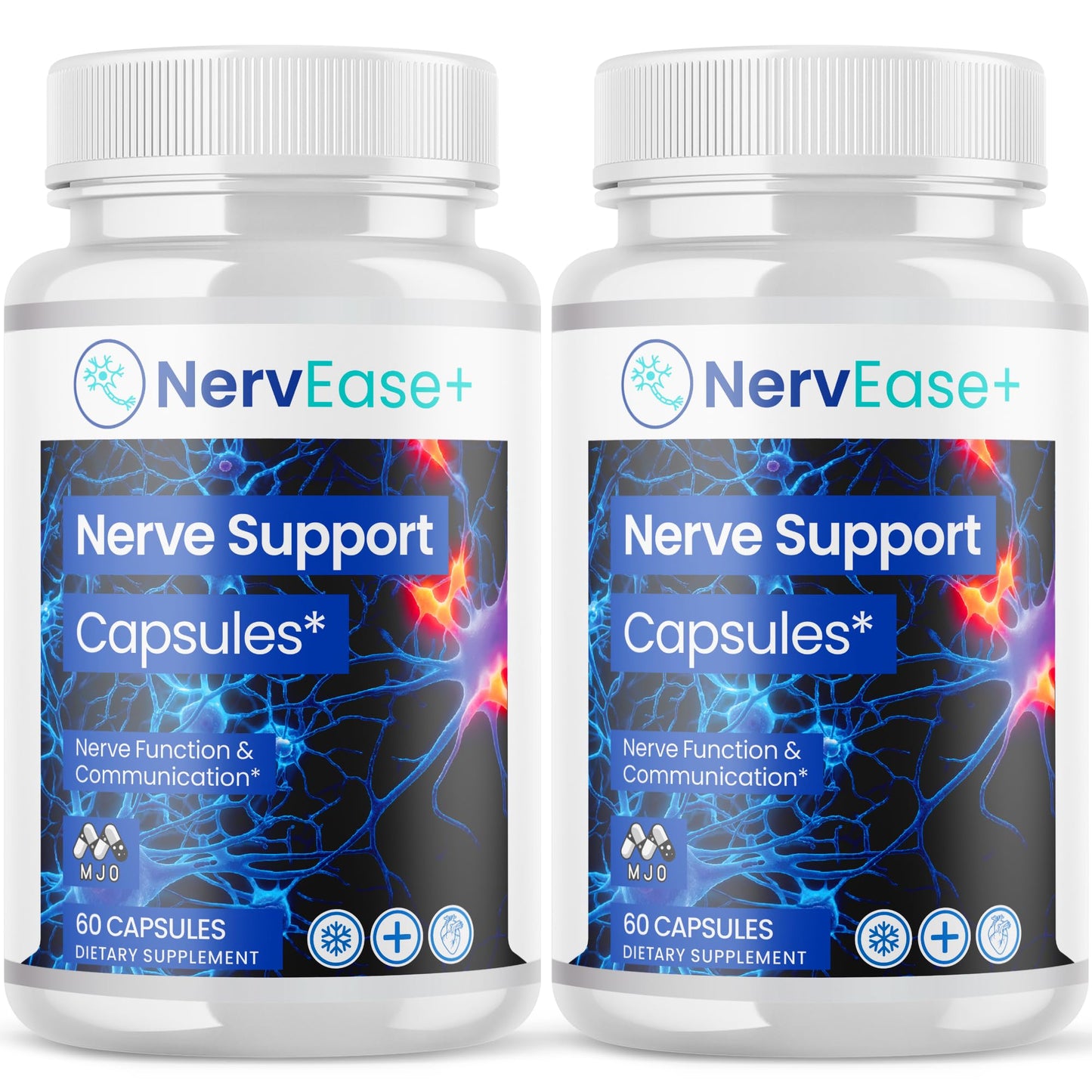 MJO Nervease Capsules, 120 Capsules