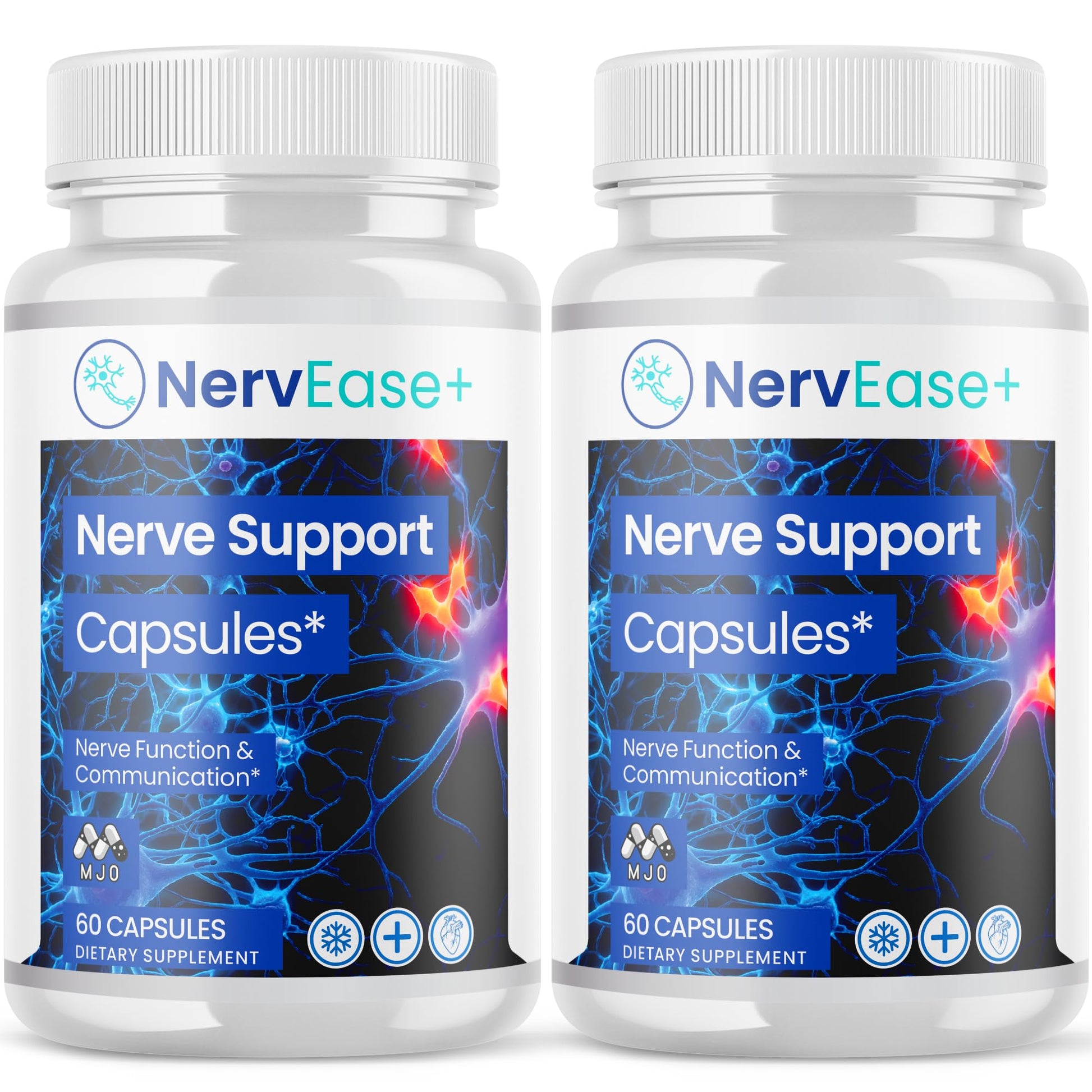 MJO Nervease Capsules, 120 Capsules