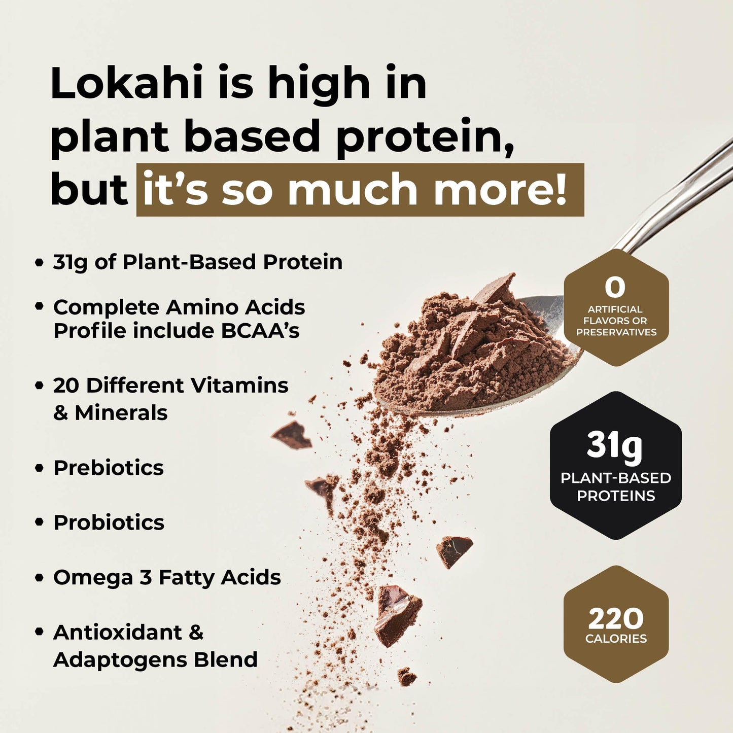 Lokahi Superfoods Protein Blend Protein Powder, 32 oz