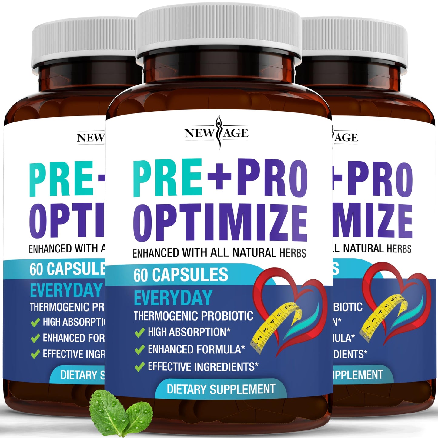 NEW AGE Pro Optimize Probiotics for Women Capsules 180